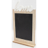 Nekupto Home Decor Dřevěná křídová tabule, deska 17 x 31 x 4 cm