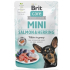 Brit Care Mini Salmon & Herring Fillets In Gravy kompletní superprémiové krmivo pro kastrované dospělé psy mini plemen kapsička 85 g