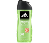 Adidas Active Start 3in1 sprchový gel na tělo, vlasy a pleť pro muže 250 ml