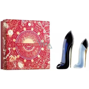 Carolina Herrera Good Girl parfémovaná voda 80 ml + vlasová mlha 30 ml, dárková sada pro ženy