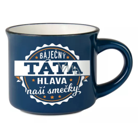 Albi Espresso hrneček - Báječný táta hlava naší smečky 45 ml