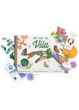 Annabis Víla Handcann bio krém na ruce 75 ml + Cremcann Q10 regenerační pleťový krém 50 ml + Lipsticann Natur balzám na rty 15 ml, kosmetická sada