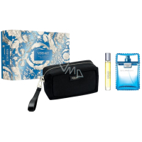 Versace Eau Fraiche toaletní voda 100 ml + cestovní sprej 10 ml + kosmetická taška, dárková sada pro muže