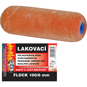 BARVY A LAKY HOSTIVAŘ Moltopren Flock váleček na malování pro držák 6 mm, 100 mm, 2x kulacený