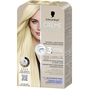 Schwarzkopf Creme Supreme barva na vlasy L1++ Etrémní zesvětlovač plus 60 ml