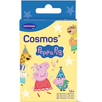 Cosmos dětská náplast Peppa Pig 12 ks