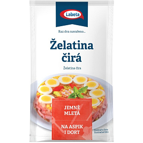 Labeta želatina čirá, 20 g