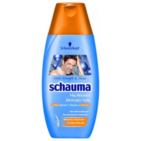 Schauma for Men Aktivující s kofeinem pro sílu a objem šampon na vlasy 250 ml