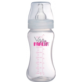 Baby Farlin Kojenecká láhev s širokým hrdlem 9+ měsíců 270 ml PP-805-3