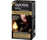 Syoss Oleo Intense Color barva na vlasy bez amoniaku 2-10 Černohnědý