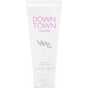Calvin Klein Downtown parfémové tělové mléko pro ženy 200 ml
