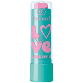 Dermacol Love Lips SPF15 balzám na rty 13 Vanilla 3,5 ml