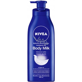 Nivea Body Milk výživné tělové mléko pro velmi suchou pokožku s pumpičkou 400 ml