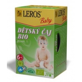 Leros Baby Bio bylinný čaj pro děti 20 x 2 g
