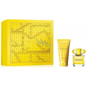 Versace Yellow Diamond toaletní voda pro ženy 30 ml + tělové mléko 50 ml, dárková sada