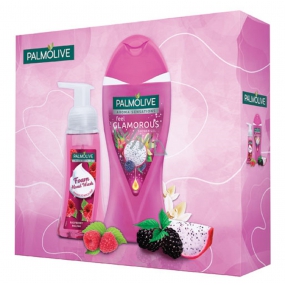 Palmolive Aroma Glamorous Raspberry sprchový gel 250 ml + tekuté pěnové mýdlo 250 ml, kosmetická sada