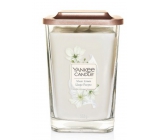 Yankee Candle Sheer Linen - Čisté prádlo sojová vonná svíčka Elevation velká sklo 2 knoty 552 g