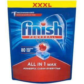 Finish All in 1 Max Regular tablety do myčky 80 kusů