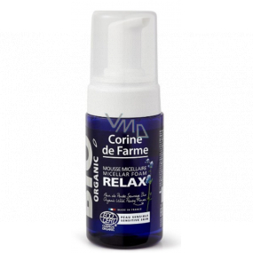 Corine de Farme Bio Relax Micelární čisticí pěna na obličej 100 ml