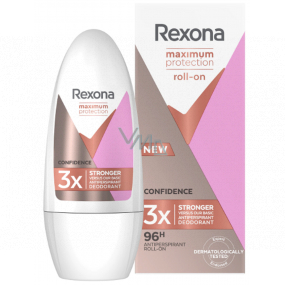 Rexona Maximum Protection Confidence antiperspirant deodorant roll-on maximální ochrana pro ženy 50 ml