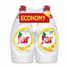 Jar Lemon Prostředek na ruční mytí nádobí 2 x 900 ml duopack
