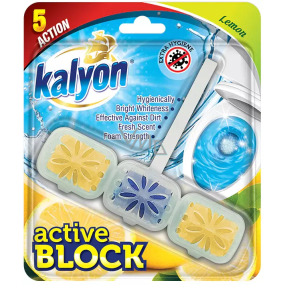 Kalyon Active Lemon WC závěsný čistič s vůní 57 g