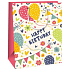 Ditipo Dárková papírová taška 18 x 10 x 22,7 cm Happy Birthday