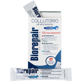 Biorepair Collutorio 3v1 antibakteriální ústní voda v sáčku 12 x 12 ml