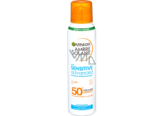 Garnier Ambre Solaire Sensitive Advanced SPF 50+ opalovací mlha sprej 150 ml