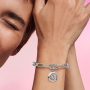 Charm Sterlingové stříbro 925 Spirála - Mini medailon, přívěsek na náramek symbol