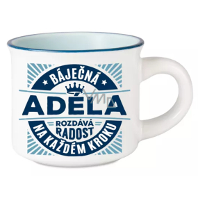 Albi Espresso hrneček Adéla - Báječná, rozdává radost na každém kroku 45 ml