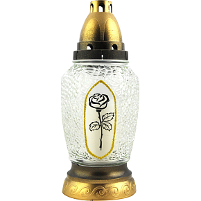 Bony L-320 hřbitovní svíčka skleněná lampa