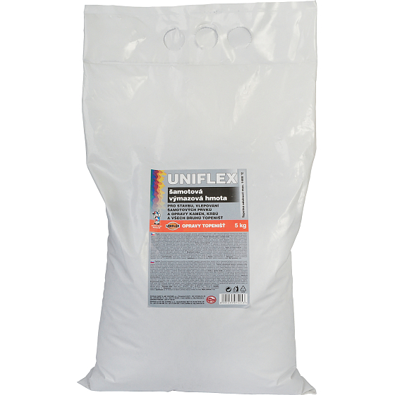 Uniflex šamotová výmazová hmota, 5 kg