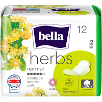 Bella Herbs Tilia Deo Fresh dámské vložky, 12 ks