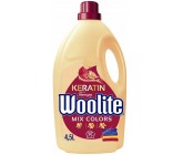 Woolite Keratin Therapy Mix Colors prací gel na barevné prádlo s keratinem 75 dávek 4,5 l