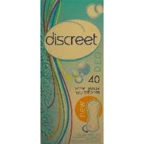 Discreet Deo Ocean Breeze slipové intimní vložky pro každodenní použití 40 kusů