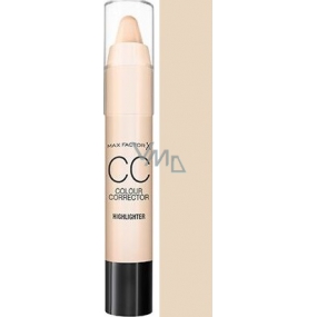 Max Factor CC Colour Corrector Highlighter korektor pro rozjasnění pleti 02 Highlighter 3,3 g