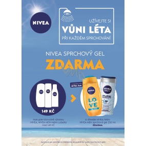 DÁREK Nivea sprchový gel 250 ml