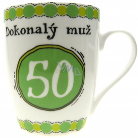 Nekupto Hrnek narozeninový Dokonalý muž 50 350 ml