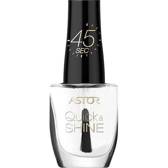 Astor Quick & Shine Nail Polish lak na nehty 001 Clear Dew 8 ml