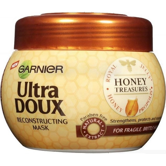 Garnier Ultra Doux Trésors de Miel maska pro oslabené a lámavé vlasy 300 ml