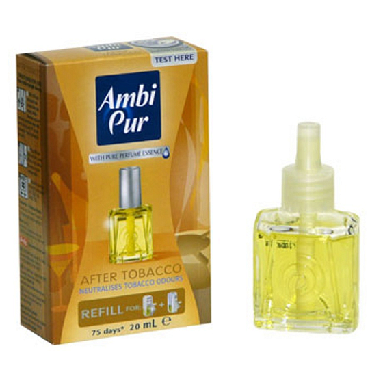 Ambi Pur After Tobacco elektrický osvěžovač vzduchu náhradní náplň 20 ml