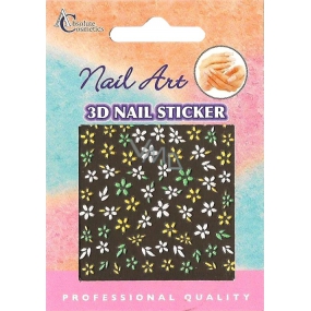 Nail Stickers 3D nálepky na nehty 10100 3D01 1 aršík