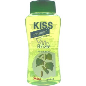 Mika Kiss Premium Bříza šampon na vlasy s vitamínem E 500 ml