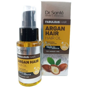 Dr. Santé Arganový olej a keratin vlasový olej pro poškozené vlasy 50 ml