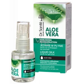 Dr. Santé Aloe Vera tekuté hedvábí na vlasy pro roztřepené konečky 30 ml