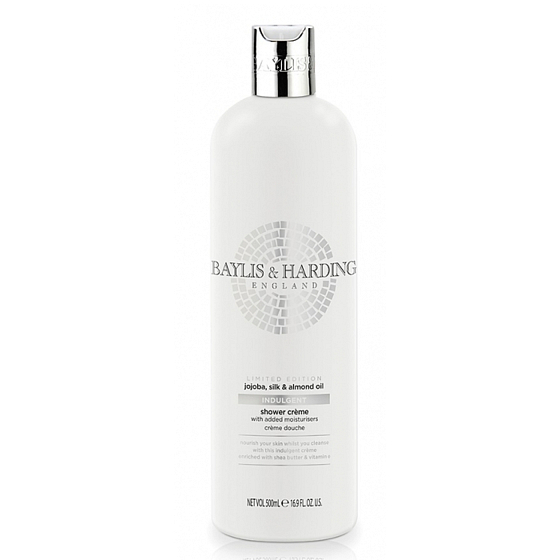 Baylis & Harding Jojoba, Hedvábí a Mandlový olej sprchový krém 500 ml