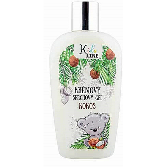 Bohemia Gifts Kokos sprchový gel pro děti 3+ věk 250 ml