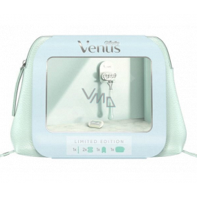 Gillette Venus holící strojek + náhradní hlavice 2 kusy + držák do sprchy + etue, kosmetická sada pro ženy
