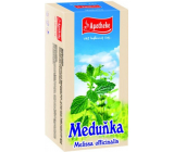 Apotheke Meduňka lékařská čaj podporuje normální trávení a normální funkci dýchacího systému 20 x 1,5 g